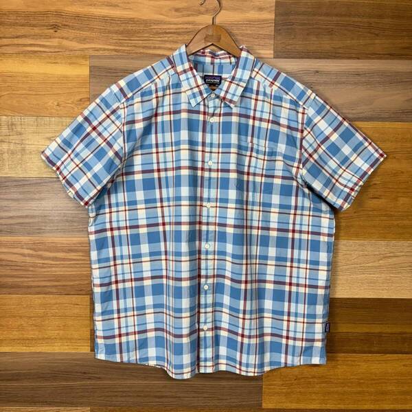 Patagonia Organic Cotton パタゴニア オーガニックコットン 半袖 シャツ サイズ メンズ XXL アウトドア アメカジ 古着 r25052720