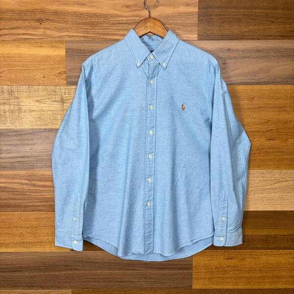 Ralph Lauren SLIM FIT STRETCH OXFORD ラルフローレン オックスフォード シャツ 長袖シャツ サイズ メンズ L アメカジ 古着 r25052770