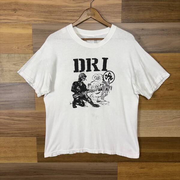 90s DRI バンド T-sh Tシャツ サイズ メンズ L位 90年代 VINTAGE ビンテージ ヴィンテージ ストリート アメカジ 古着 r25060679