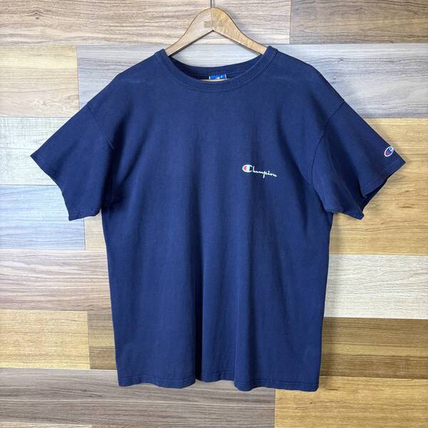 USA製 90s Champion チャンピオン T-sh Tシャツ サイズ メンズ XL 袖シングルステッチ アメリカ製 90年代 VINTAGE アメカジ 古着 r25062706