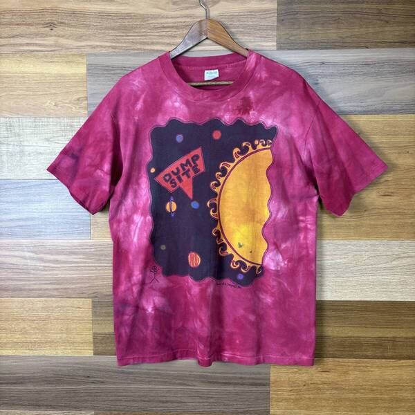 USA製 90s DUMP SITE タイダイ T-sh Tシャツ サイズ メンズ L シングルステッチ アメリカ製 90年代 VINTAGE ビンテージ 古着 r25062707