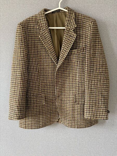 60s Harris Tweed DUNN&Co 60年代 ハリスツイード テーラードジャケット ガンクラブチェック ビンテージ ヴィンテージ ブレザー