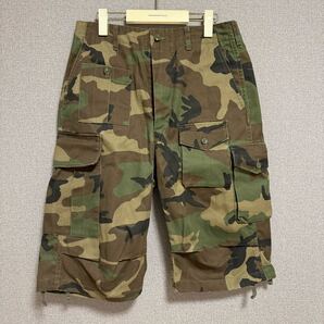 ENGINEERED GARMENTS × BEAMS PLUS / BDU 3/4 Shorts Camouflage ガーメンツ ビームス 迷彩 カモフラ ミリタリー ショートパンツ XS