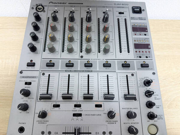 Pioneer パイオニア DJM-600 DJミキサー オーディオ機器