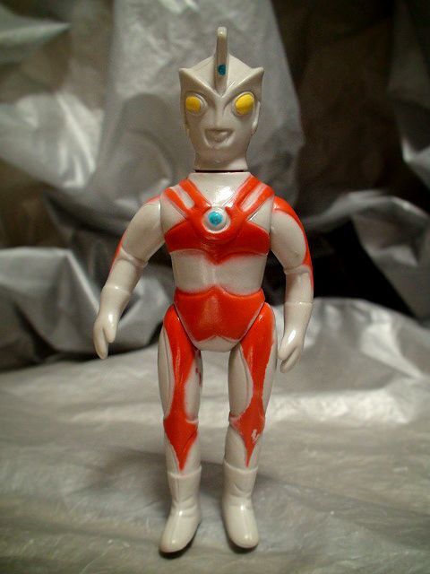 昭和40年代 ブルマァク製 ウルトラマンタロウ ミニサイズ 高さ約