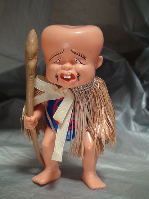 シスコ ゲゲゲの鬼太郎 ポリ人形　子泣きじじい 　匿名配送　昭和の希少品 ゲゲゲコレクション 子泣きじじい | BANDAI TOYS