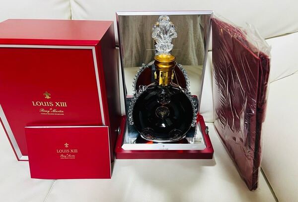 REMY MARTIN レミーマルタンルイ13世 バカラ クリスタルボトル 替栓・冊子・鏡面化粧箱・紙袋付!未開封 正規輸入品 シリアルオール一致