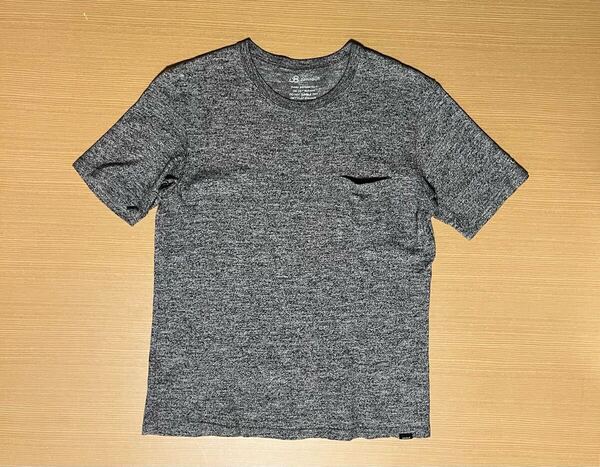 L Johnbull ポケット Tシャツ 日本製 霜降り グレー 胸ポケット ヘザーグレー 半袖 ジョンブル