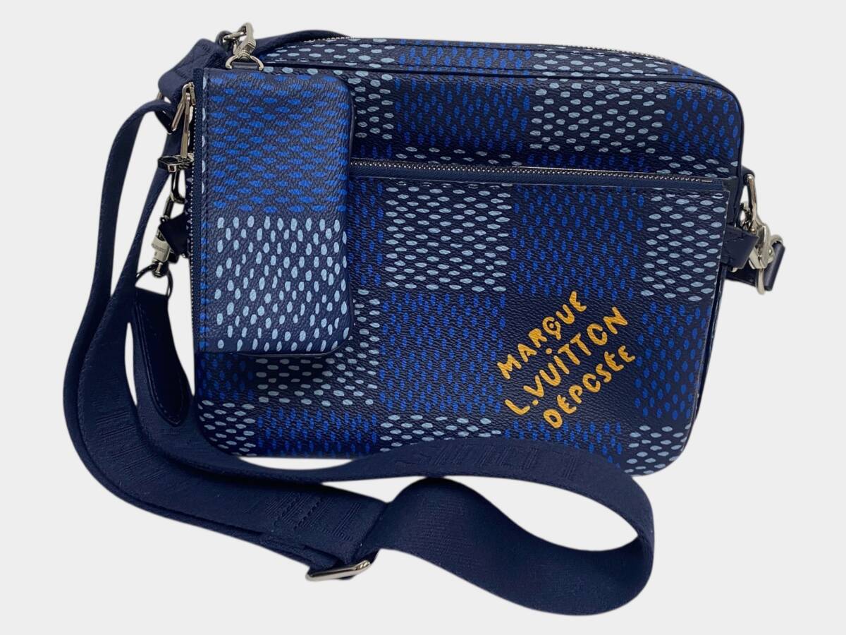 【Louis Vuitton】ダミエ トリオメッセンジャーバッグ・中古 Yahoo!オークション - トリオ・メッセンジャー|Trio Messenger