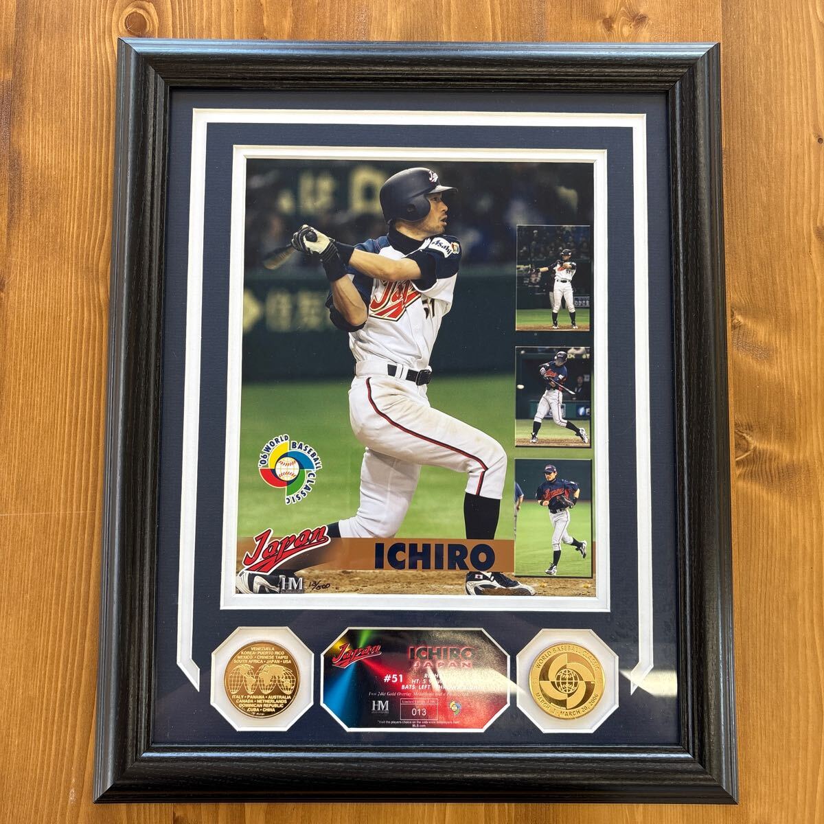 【未開封】イチロー 額付き写真フォトプラーク2006年 WBC 優勝記念品 Yahoo!オークション -「フォトプラーク」の落札相場・落札価格