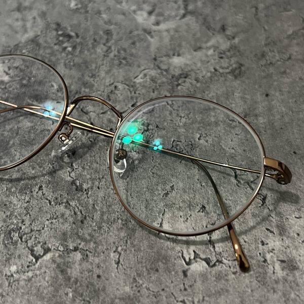 ◆Zoff ゾフ 眼鏡フレーム メガネ ZF203001O ラウンド柄 ブラウン メンズ 男性用 レディース 女性用 eyewear 50□20-145