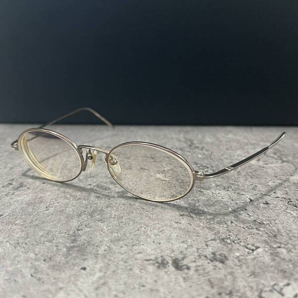 ◆GUCCI グッチ 眼鏡フレーム GG1607J 49□18-145 オーバル型 日本製 MADE IN JAPAN ブラウン系 メガネ