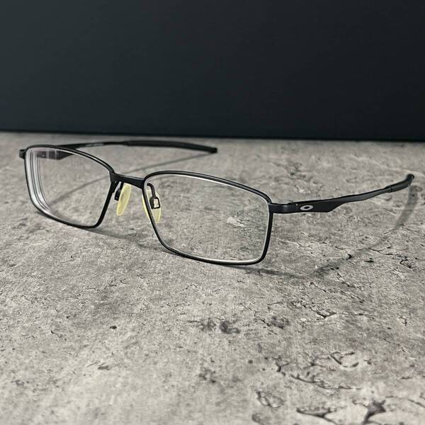 ◆OAKLEY オークリー 眼鏡フレーム メガネ スクエア LIMIT SWITCH OX5121-0155 ブラック 黒