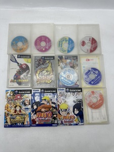 m1093 GAMECUBE ゲームソフト まとめ売り マリオパーティー マリオテニス トレジャーバトル NARUTO 他 レトロ ソフト ゲームキューブ