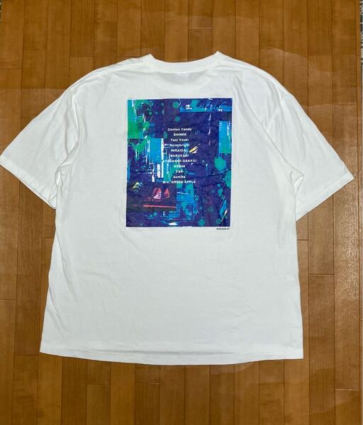 送料無料 着用1回 大きいサイズ 2023 the music quest Tシャツ SHINee Mrs.Green Apple