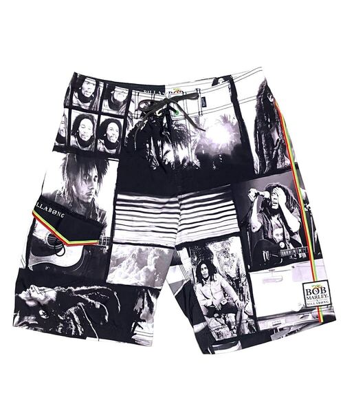 送料無料 BILLA BONG × BOB MARLEY サーフパンツ ビラボン ボブマーリー