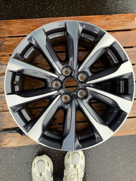 CX-3 CX3 DK5FW 純正 アルミホイール 18インチ 7.0J +50 114.3 1本 9965-G3-7080 中古!小傷あります マツダ 純正