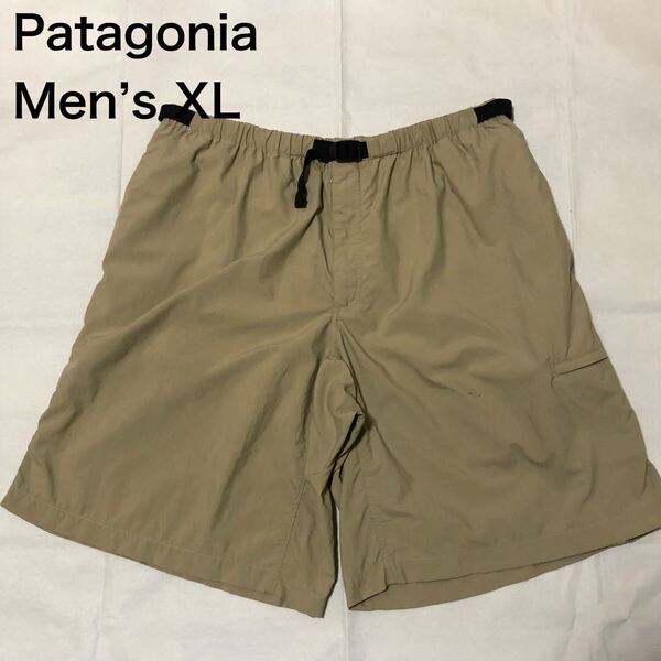 【送料無料】Patagoniaハーフパンツ カーキ メンズXLサイズ パタゴニアアウトドアショートパンツショーツボトムス登山