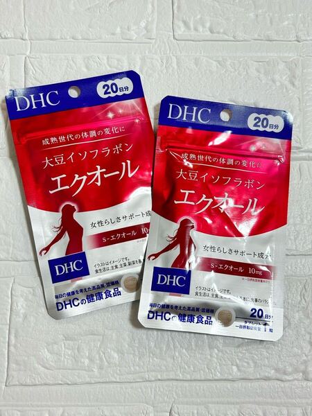 DHC 大豆イソフラボン エクオール 20日分 2袋