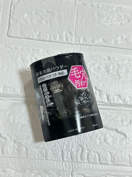 スイサイ 酵素洗顔パウダー ブラック 32個入