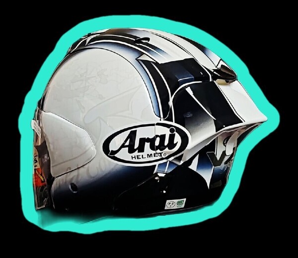 ARAI VZ-RAM HARADA TOUR ハラダツアー レーシングスポイラー XL用②