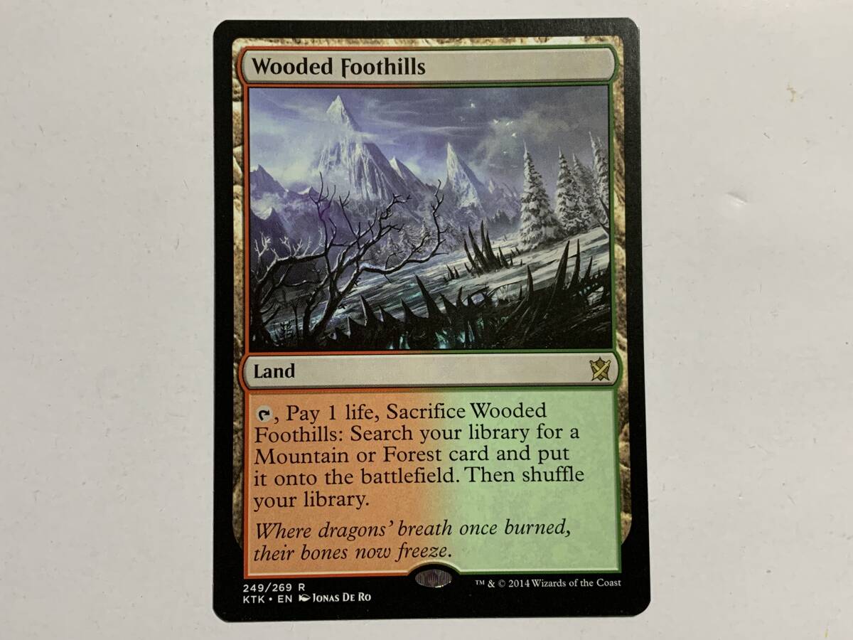 樹木茂る山麓/Wooded Foothills 旧枠 Foil 英語 二枚セット Yahoo!オークション -「樹木茂る山麓 英語」の落札相場・落札価格