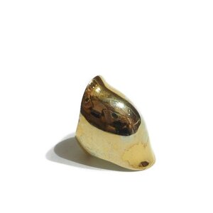 P9768f70 ▼FUMIKA UCHIDA フミカウチダ▼ FU-J-AC004 925SILVER GOLD plating CONNECT RING(GOLD) ゴールド リング M/11号 金 指輪