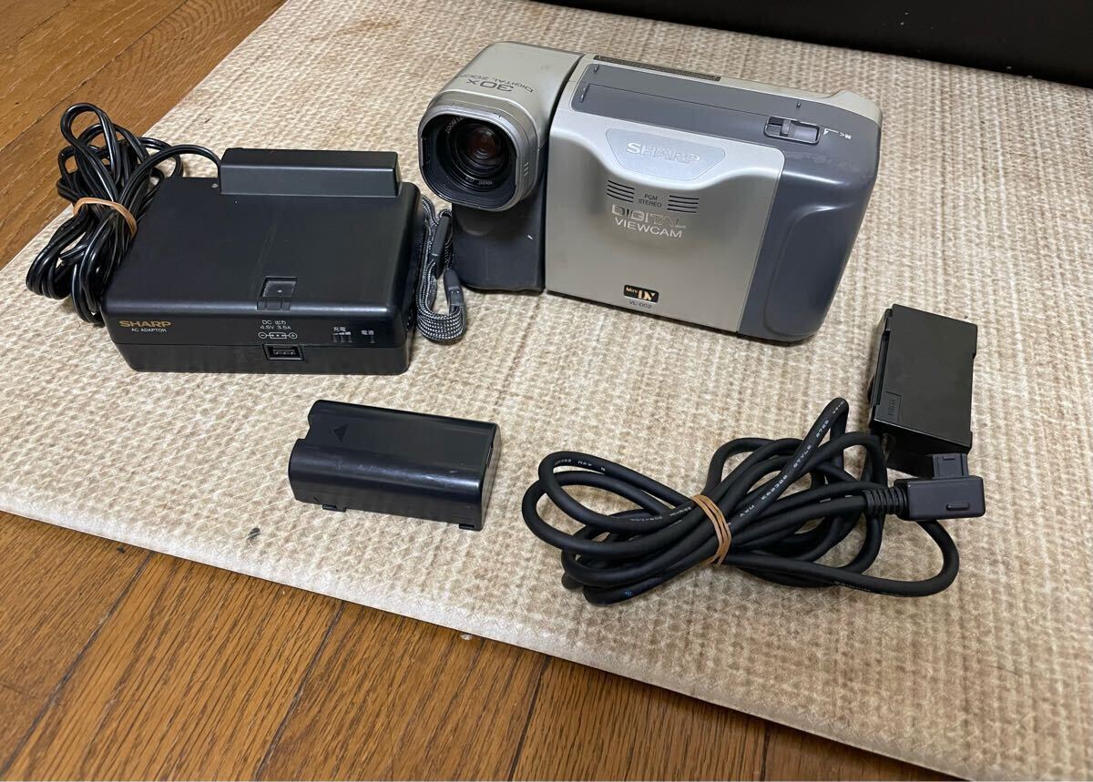 値下!シャープ ビューカム VL-DC2 2台セットバッテリー4個付き 2025年最新】Yahoo!オークション -シャープ液晶ビューカム