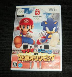 即決 Wii マリオ&ソニック AT 北京オリンピック 同梱可