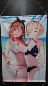 ライザのアトリエ B2タペストリー ライザ&クラウディア ゲーマーズ購入特典