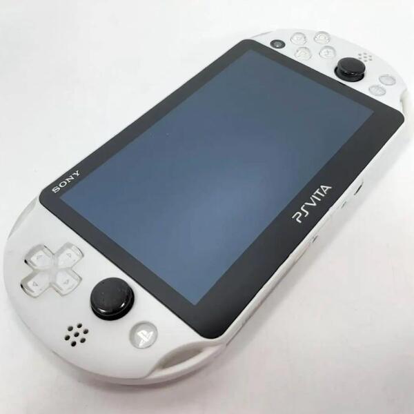 【ジャンク】SONY PS Vita ホワイト 本体 PCH2000