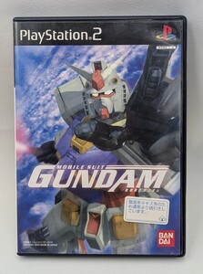 【PS2】 機動戦士ガンダム ゲームソフト BANDAI ディスク面に薄傷あり