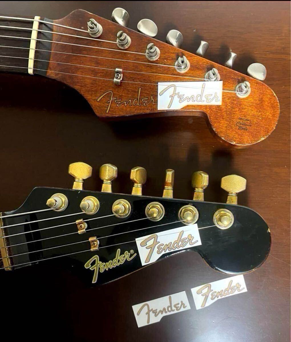 Fender Stratocaster デカールシール 補修用 2デザインセット