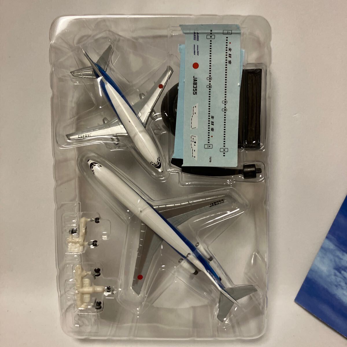 ANA ボーイング727 実物外板キーホルダー　ANA Bibian 比比昂 - ANA 全日空 キーホルダー 3種セット ボーイング