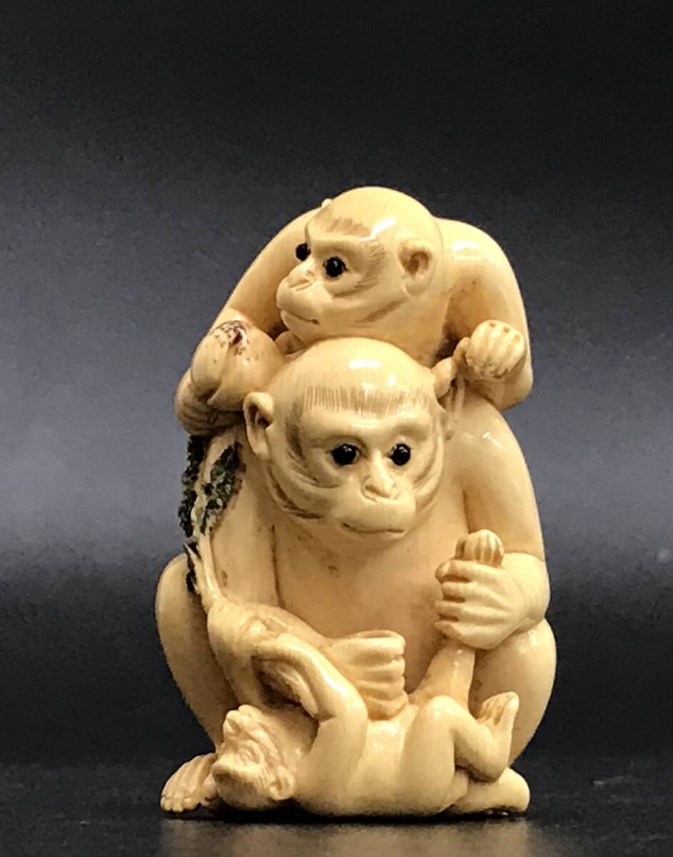 2025年最新】Yahoo!オークション -根付 猿(根付)の中古品・新品