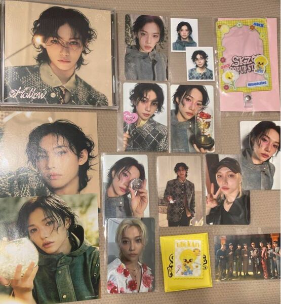 スキズ Hollow トレカ IDフォト FC限定 フィリックス ラキドロ タワレコ 5/18 オール stray kids felix フォンタブ ステッカー