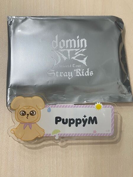 スキズ ランダムネームバッジ パピーム スンミン 名札 ネームバッチ パピム stray kids エコパスタジアム SKZOO パピム