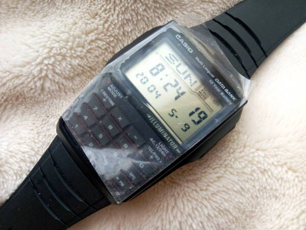 未使用品 CASIO カシオ 腕時計 メンズ レディース チープカシオ チプカシ 海外モデル データバンク デジタル DBC-32-1A