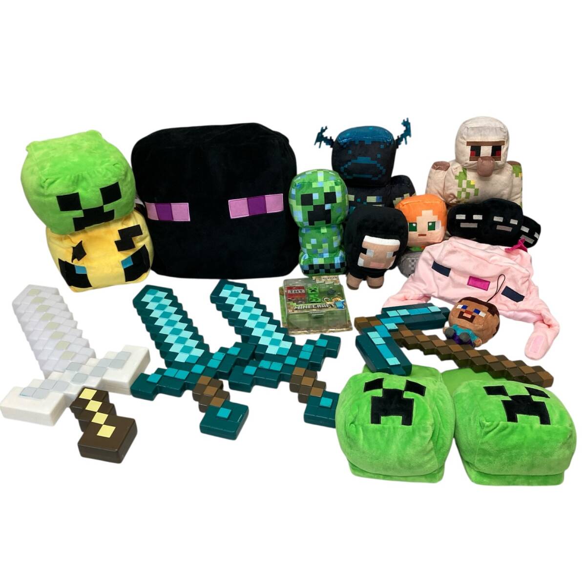 マインクラフト マイクラ ぬいぐるみ 剣 13点セット まとめ売り Yahoo!オークション -「マイクラ 剣」(ぬいぐるみ) の落札相場
