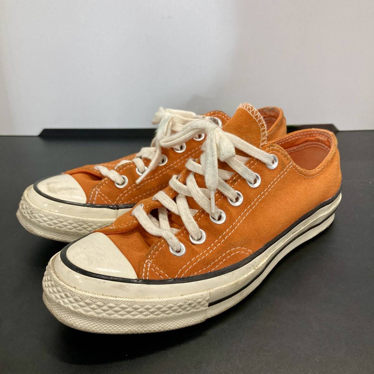 Converse オレンジスエード ct70 Yahoo!オークション -「converse ct70 オレンジ」の落札相場