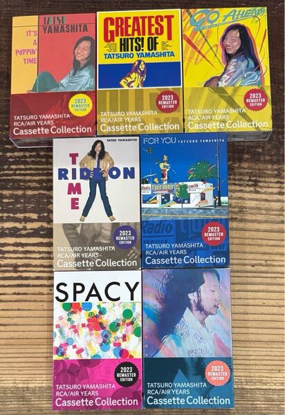 完全生産限定盤 RCA/AIR YEARS 2023カセット 7本セット】FOR YOU RIDE ON TIME■山下達郎 TATSURO YAMASHITA■CASSETTE■CITY POPS AOR