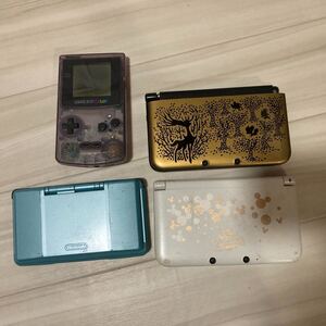 DS 3DS ゲームボーイカラージャンク4点セットまとめ売り