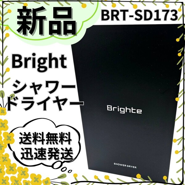 新品 乾くのに乾かない次世代ドライヤー Brighte SHOWER DRYER BRT-SD173