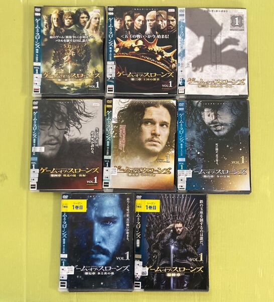 ゲーム・オブ・スローンズ 第一章〜最終章 40巻全巻セット 管理番号12764 DVD レンタル落ち 海外ドラマ シーズン1,2,3,4,5,6,7,ファイナル