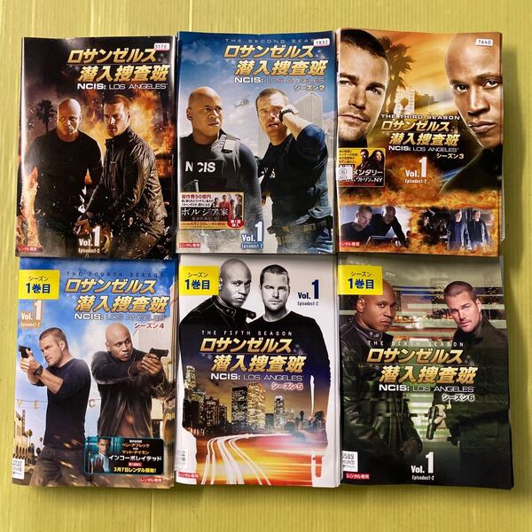 ロサンゼルス潜入捜査班 NCIS:Los Angeles シーズン1・2・3・4・5・6 全72巻セット 管理番号35623 DVD レンタル落ち 海外ドラマ