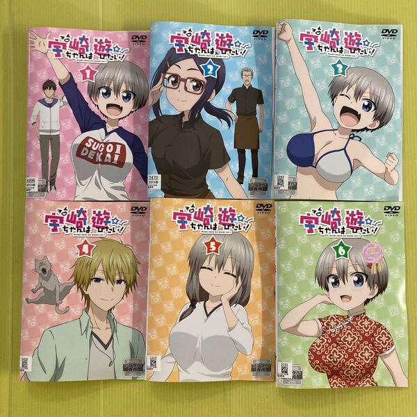 宇崎ちゃんは遊びたい! 6巻全巻セット 管理番号12734 DVD レンタル落ち アニメ