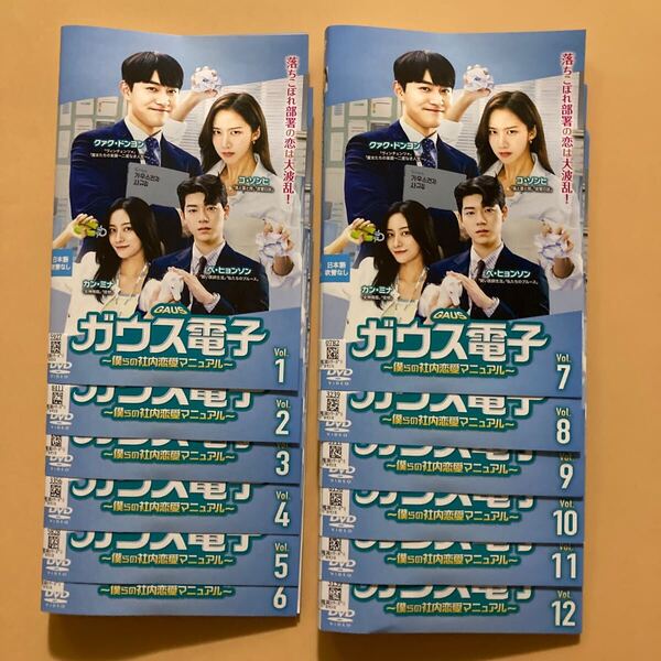 ガウス電子~僕らの社内恋愛マニュアル~ 12巻全巻セット 管理番号23366 DVD レンタル落ち 韓国ドラマ クァク・ドンヨン コ・ソンヒ