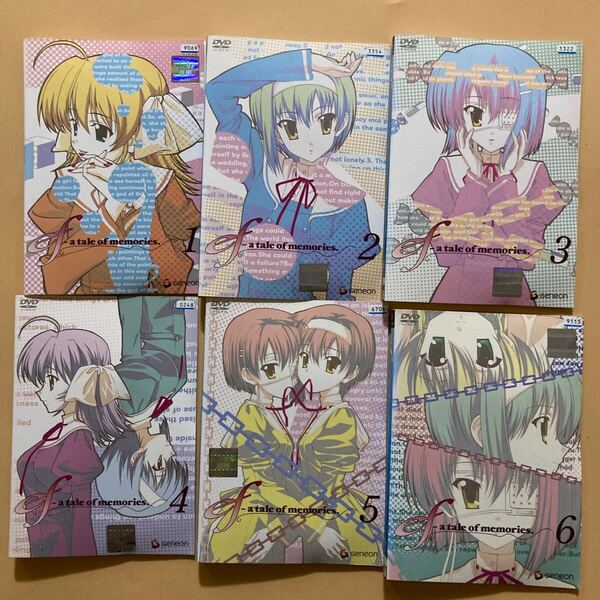 ef - a tale of memories. 6巻全巻セット 管理番号23692 DVD レンタル落ち アニメ