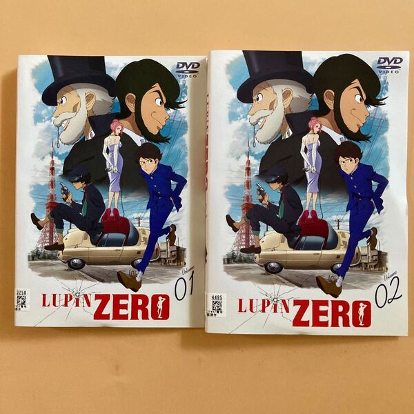 LUPIN ZERO 2巻全巻セット 管理番号23856 DVD レンタル落ち アニメ ルパンゼロ