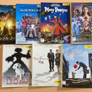 Disney ディズニー 実写版 シリーズ7巻セット 管理番号23095 DVD レンタル落ち ウォルト・ディズニーの約束 102など